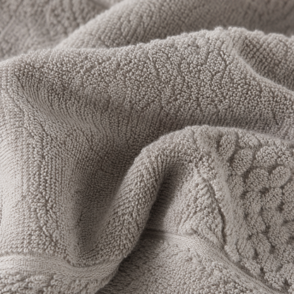 Deluxe Solid and Texture Towel Set (12)