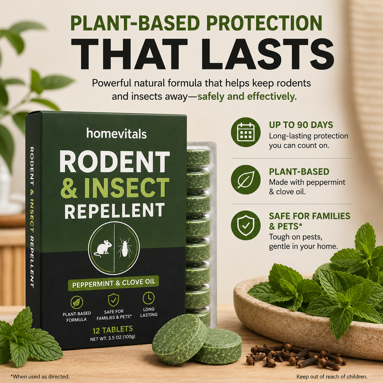 Rodent/Insect Repellent